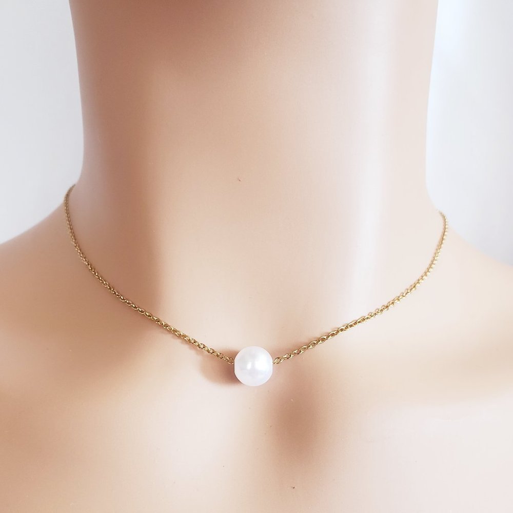 Pearl Gold Necklace